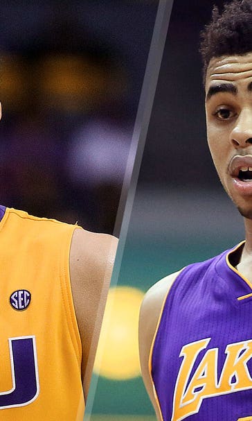 Future Lakers stars? Ben Simmons welcomes D'Angelo Russell to town